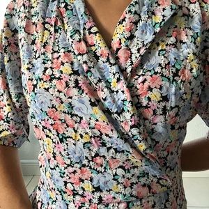 Christy Dawn style Vintage floral Dress
